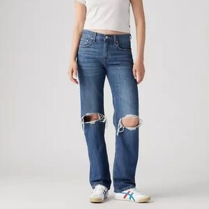 Levi’s low pro straight jeans